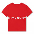 Camiseta de algodón GIVENCHY para NIÑO