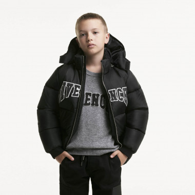 Doudoune zippée à capuche GIVENCHY pour GARCON