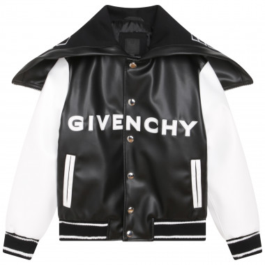 Hooded zipped baseball jacket GIVENCHY for BOY