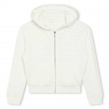 Zip-up knitted sweatshirt GIVENCHY for GIRL