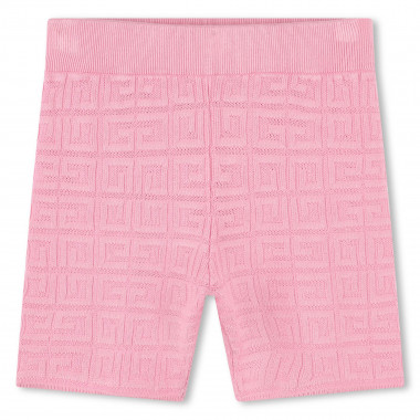 Patterned knit cycling shorts GIVENCHY for GIRL