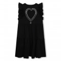 Cotton dress with diamantés GIVENCHY for GIRL