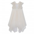 Embroidered tulle party dress GIVENCHY for GIRL