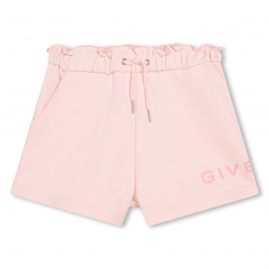 Single-colour fleece shorts GIVENCHY for GIRL