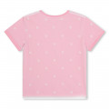 Printed bi-material T-shirt GIVENCHY for GIRL