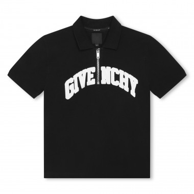 Short-sleeved cotton polo shirt GIVENCHY for BOY