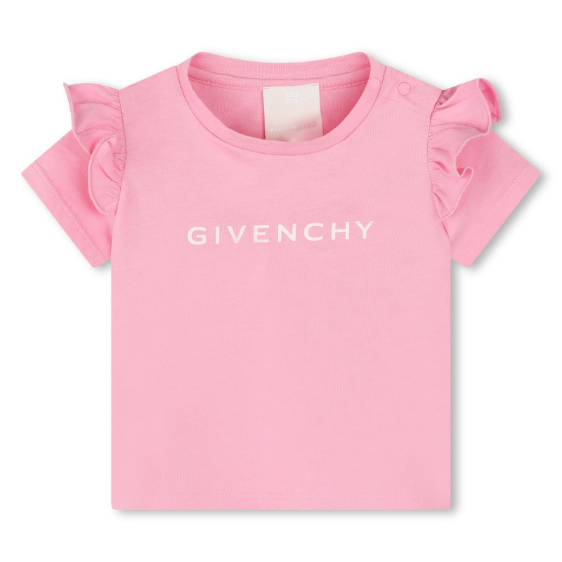 GIVENCHY Short-sleeved T-shirt baby pink - | Kids around