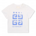 T-shirt in cotone con logo GIVENCHY Per RAGAZZO
