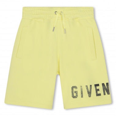 Fleece shorts with print GIVENCHY for BOY