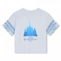 Cotton Snow Queen T-shirt GIVENCHY for GIRL