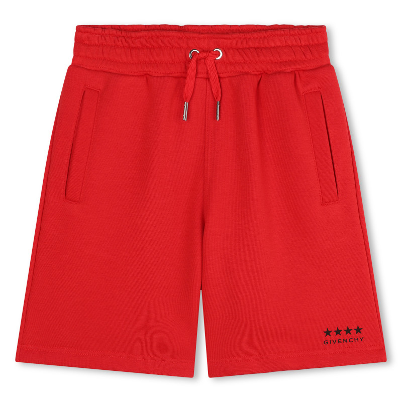 Red givenchy swim shorts top