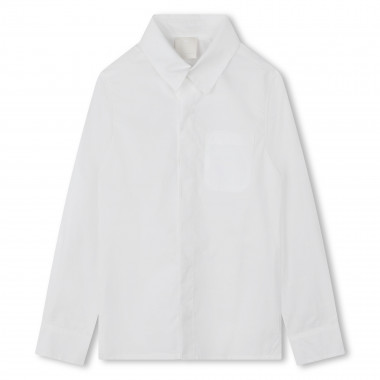 Printed poplin shirt GIVENCHY for BOY