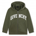 Hooded cardigan GIVENCHY for BOY