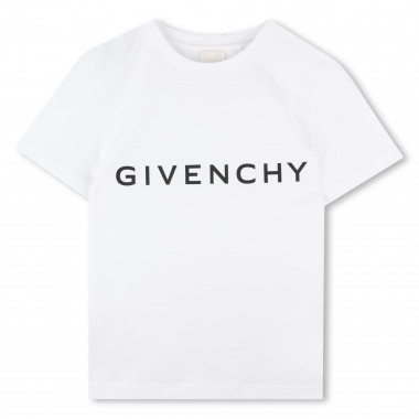 T-shirt with logo print GIVENCHY for BOY