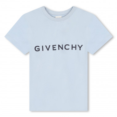 T-shirt with logo print GIVENCHY for BOY