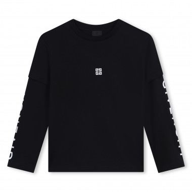 2-in-1-T-shirt met prints GIVENCHY Voor