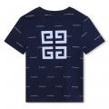 All-over logo-print T-shirt GIVENCHY for BOY