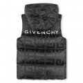 Sleeveless hooded parka GIVENCHY for BOY