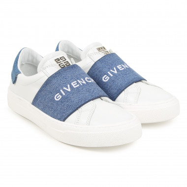 Elasticated leather trainers GIVENCHY for BOY