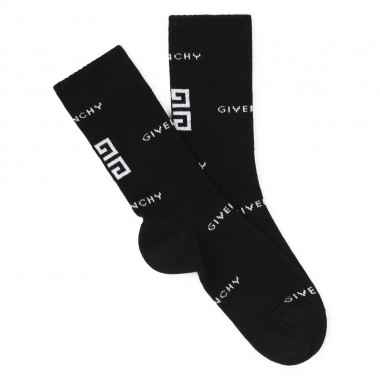 Chaussettes hautes avec logo GIVENCHY pour GARCON