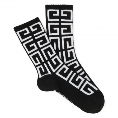 Two-tone patterned socks GIVENCHY for BOY