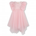 Dress with tulle and diamantés GIVENCHY for GIRL