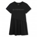 Flared dress with cutouts GIVENCHY for GIRL