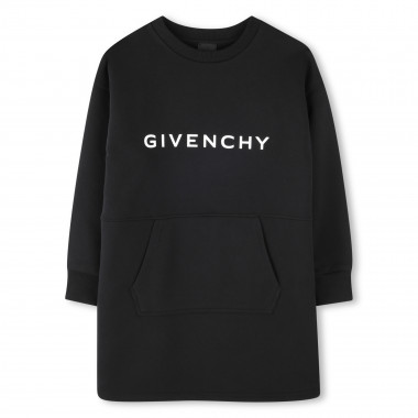 Straight-cut jersey dress GIVENCHY for GIRL