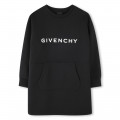 Straight-cut jersey dress GIVENCHY for GIRL