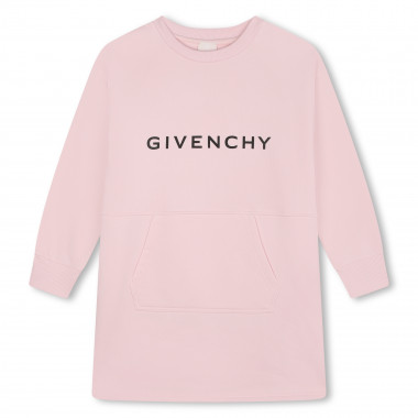 Rechte jurk van joggingstof GIVENCHY Voor