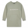 Rechte jurk van joggingstof GIVENCHY Voor