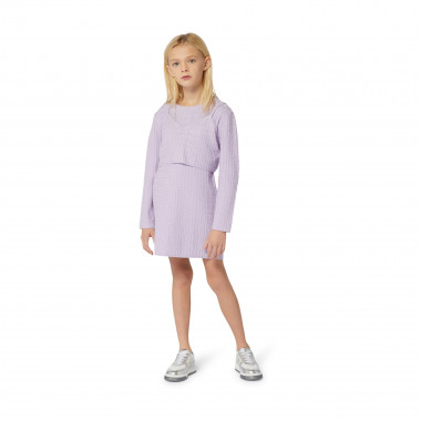 Robe en tricot avec brassière GIVENCHY pour FILLE