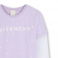 Rechte jurk met tule GIVENCHY Voor