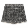 Short fringed skirt GIVENCHY for GIRL