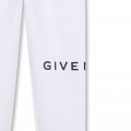 Pantalón de chándal de muletón GIVENCHY para NIÑA