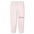 Pantalon de jogging molleton GIVENCHY pour FILLE