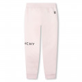 Pantalon de jogging molleton GIVENCHY pour FILLE