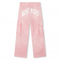 Jogging trousers with pockets GIVENCHY for GIRL