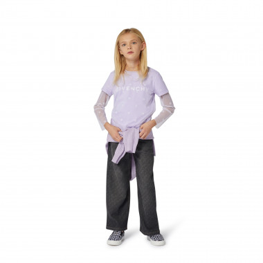 Pantalón vaquero ancho GIVENCHY para NIÑA