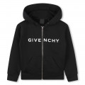 Cardigan zippé à capuche GIVENCHY pour FILLE