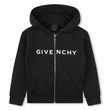 Zip-up hooded cardigan GIVENCHY for GIRL