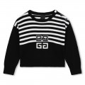 Pull en coton et cachemire GIVENCHY pour FILLE