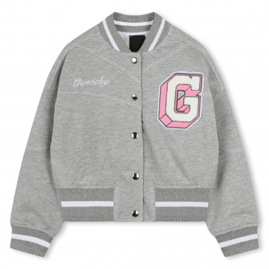 Press stud jersey jacket GIVENCHY for GIRL