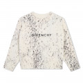 Printed wool-blend jumper GIVENCHY for GIRL