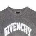 Sudadera de muletón de algodón GIVENCHY para NIÑA