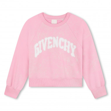 Sudadera de muletón de algodón GIVENCHY para NIÑA