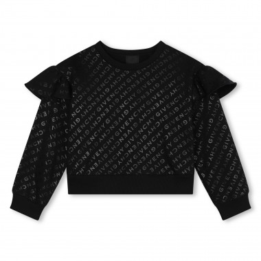 Printed jersey sweatshirt GIVENCHY for GIRL