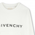 Sudadera de muletón y bolsillo GIVENCHY para NIÑA