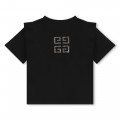 Embroidered cotton T-shirt GIVENCHY for GIRL