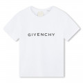 T-shirt coton manches courtes GIVENCHY pour FILLE